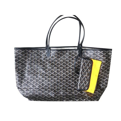 Goyard Saint Marie GM Sac à Main Pochette Noir Goyard din 